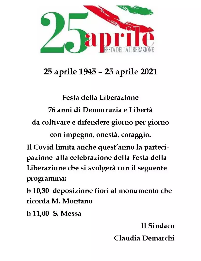 25 APRILE